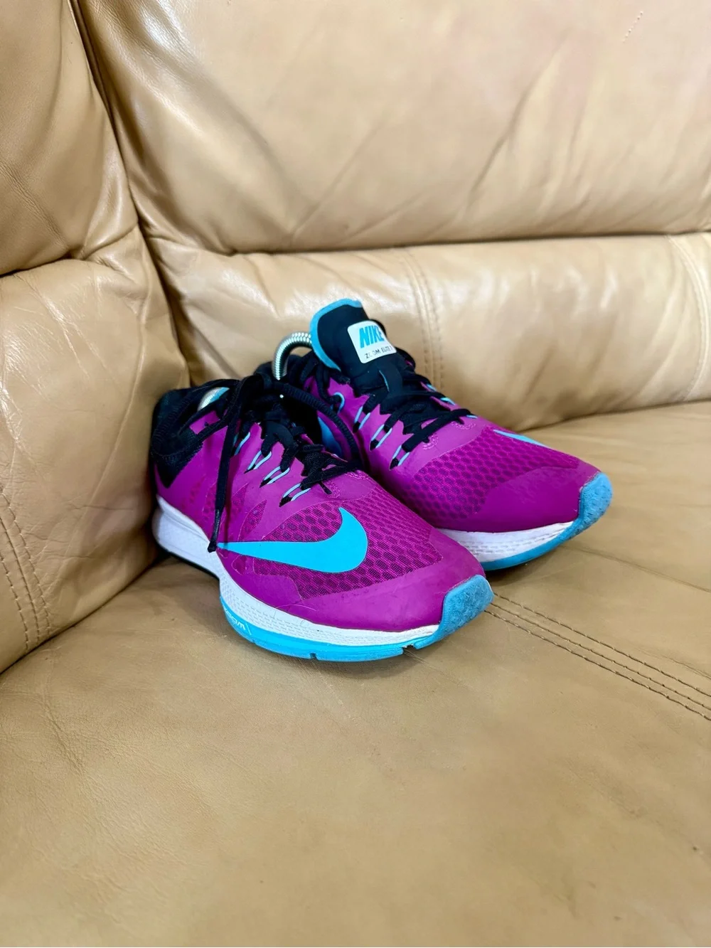 Nike Air Zoom Elite 7 Fuchsia Clearwater Running Shoes Women’s 6